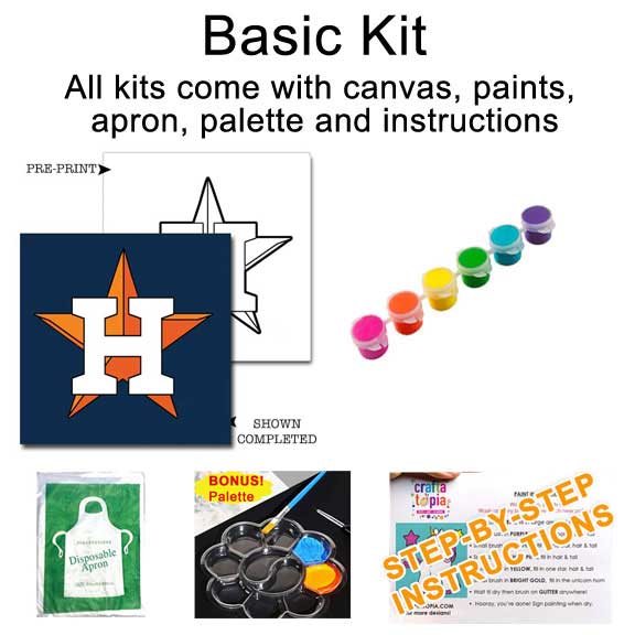 Housont Baseball Kids Acrylic Paint Set