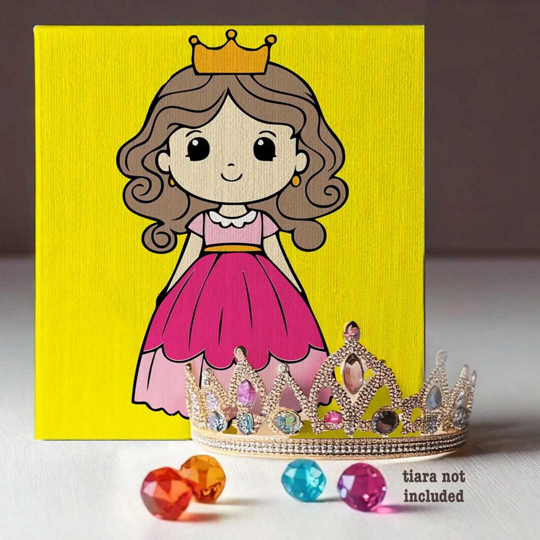 Princess Children's Washable Paint Set