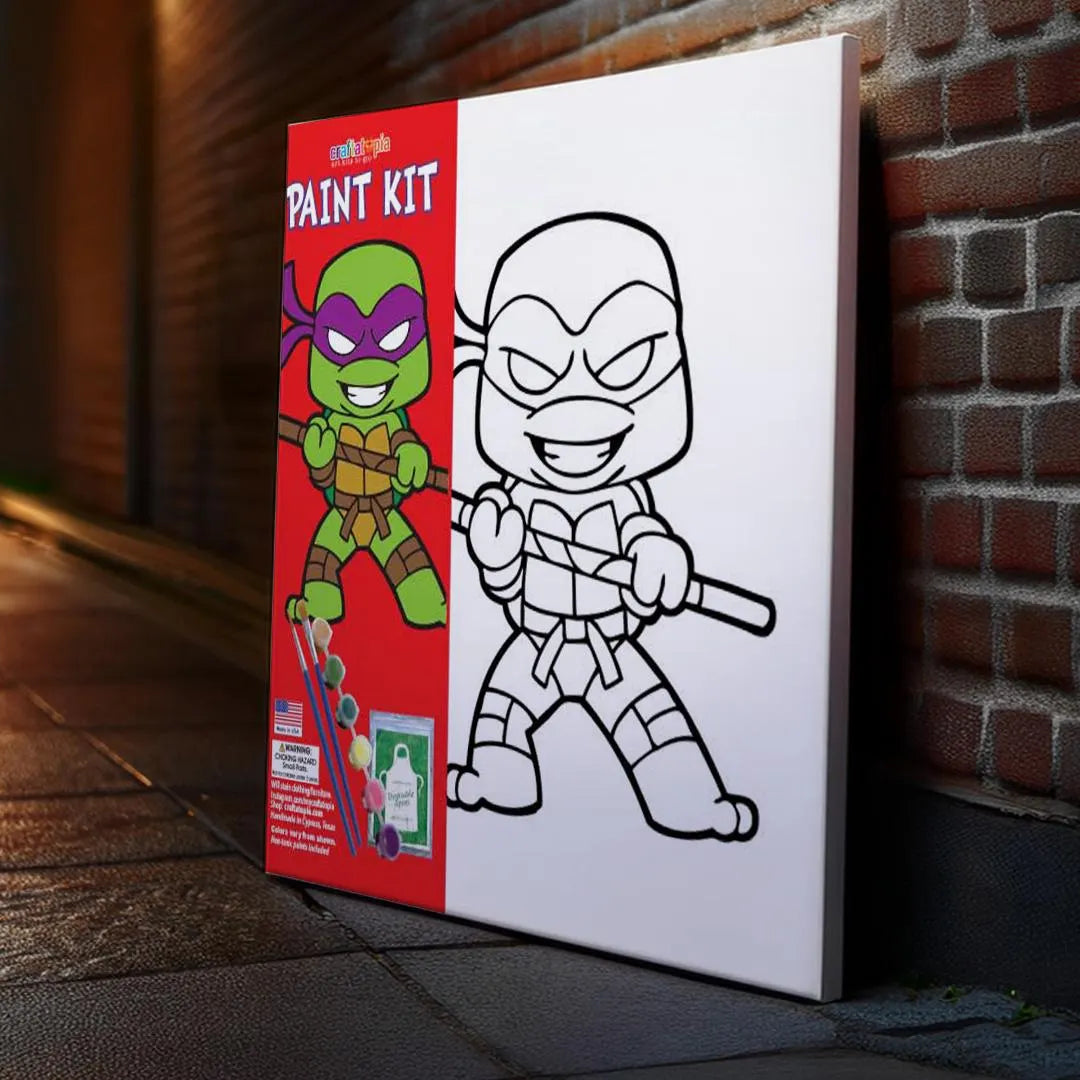 Ninja Turtle Kid's Acrylic Paint Kit