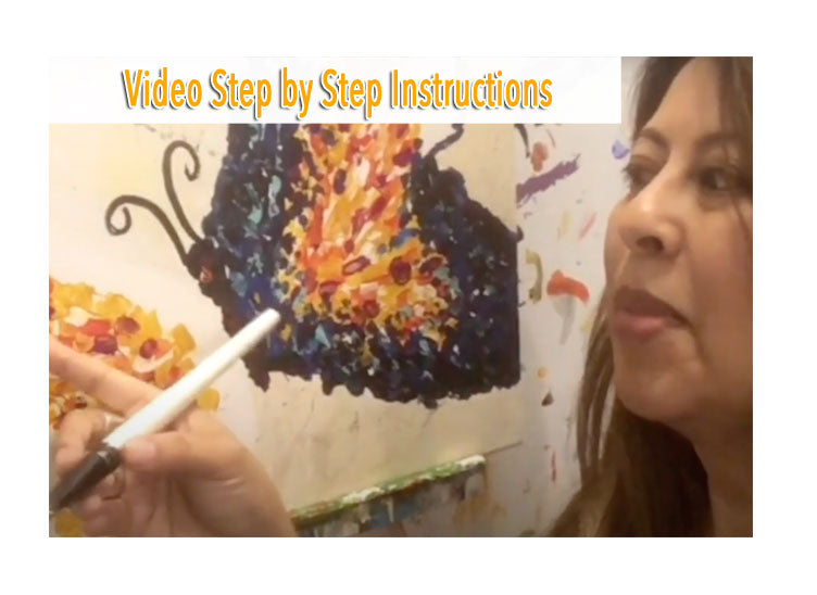 Couples Love Paris Acrylic Paint Set